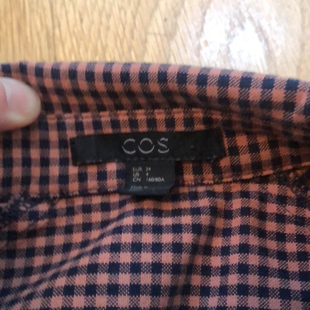 COS checked button down shirt - Picture 2 of 4